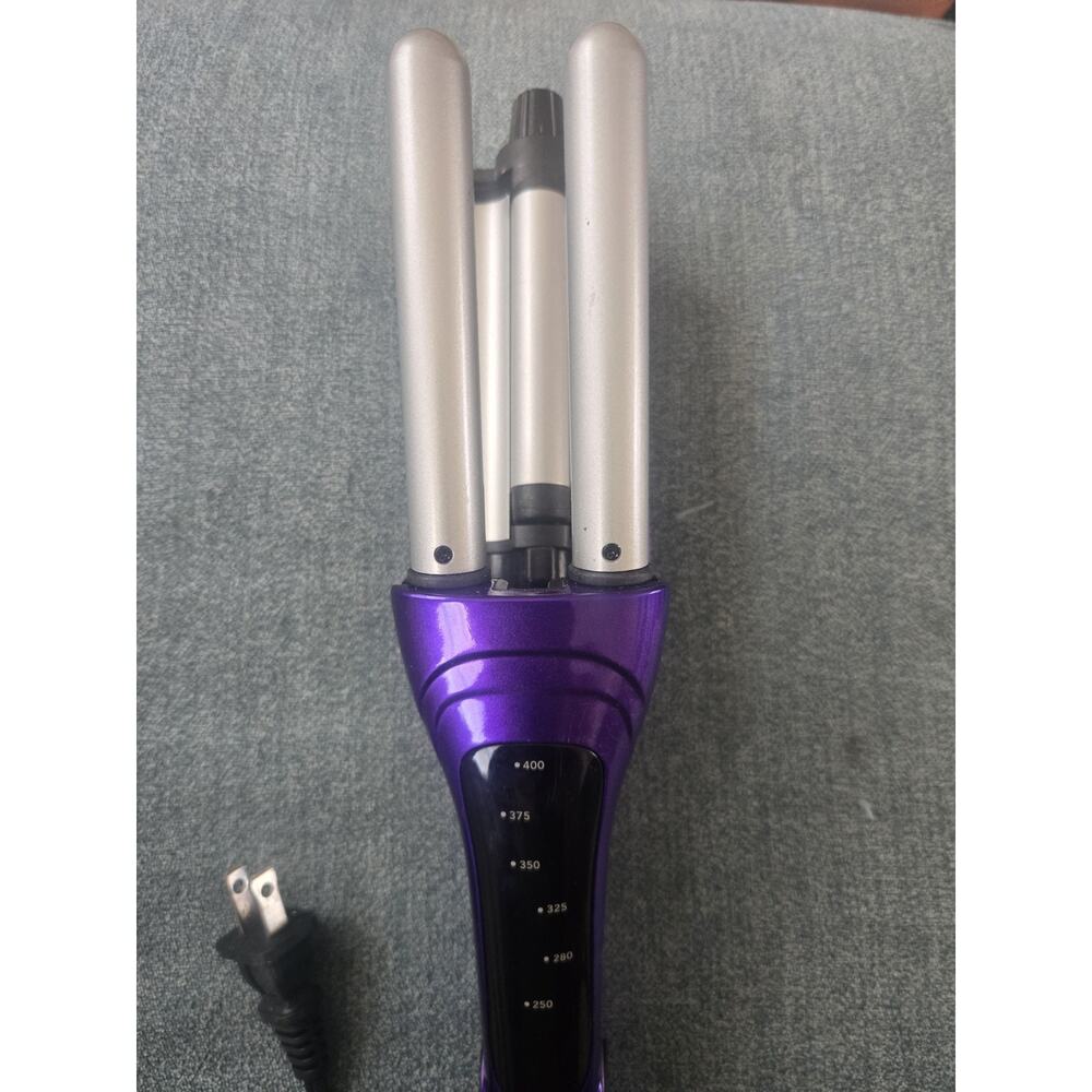 Bed Head A ~ Wave ~ We ~ Go Hair Waver Purple Model BH336 - Picture 3 of 8